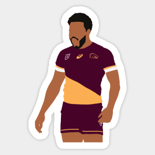 Ezra Mam Broncos celebration Sticker